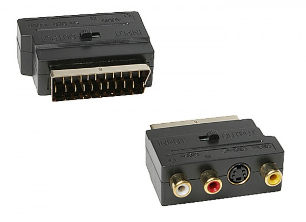 SK 519 - Adapter Scart / Cinch / Hosiden