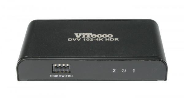2fach HDMI Verteiler, 1:2 HDMI Splitter HDMI Verteiler-DVV102-4k-HDR