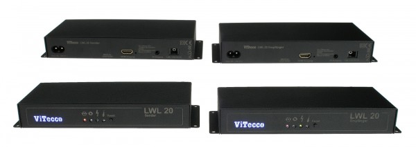 LWL20 - HDMI LWL Extender über Lichtwellenleiter Kabel